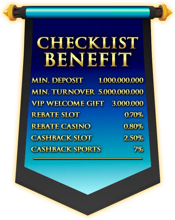 CHECKLIST BENEFIT EXECUTIVE VIP